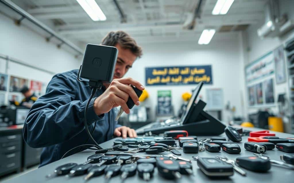 نسخ وبرمجة مفاتيح السيارات
