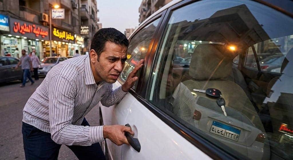 المفتاح داخل السيارة؟ | أسرع خدمة لفتح الأبواب المغلقة بأمان