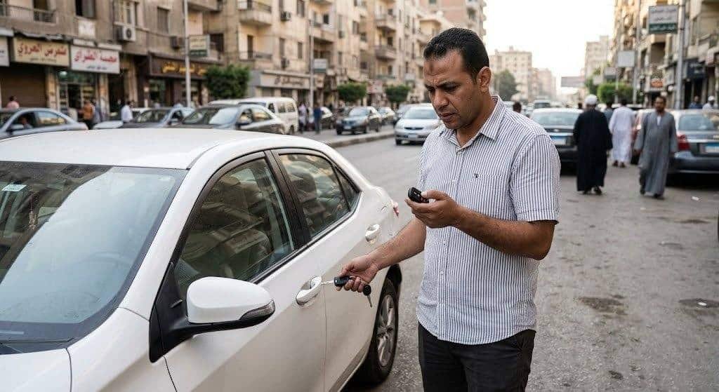 المفتاح شغال لكن الريموت لا يستجيب